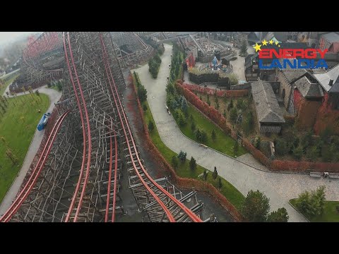 Zadra Rmc Zadra Onride 4K | RMC Hybridcoaster, Energylandia - Zator - YouTube
