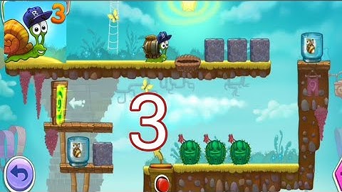 snail 🐌 bob 3 gameplay,  part 3 ( mobile, game) @Tsafgameplay
