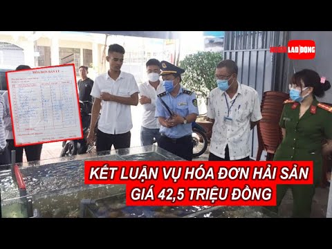 Video Kết luận của lãnh đạo TP. Nha Trang vụ hóa đơn hải sản... - youtube