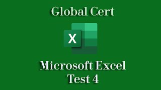 Datacom - Global Cert - Microsoft Excel - Test 4