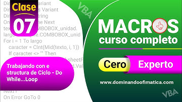 VIDEO 07 - Trabajando con estructuras de Ciclo - Do While ... Loop