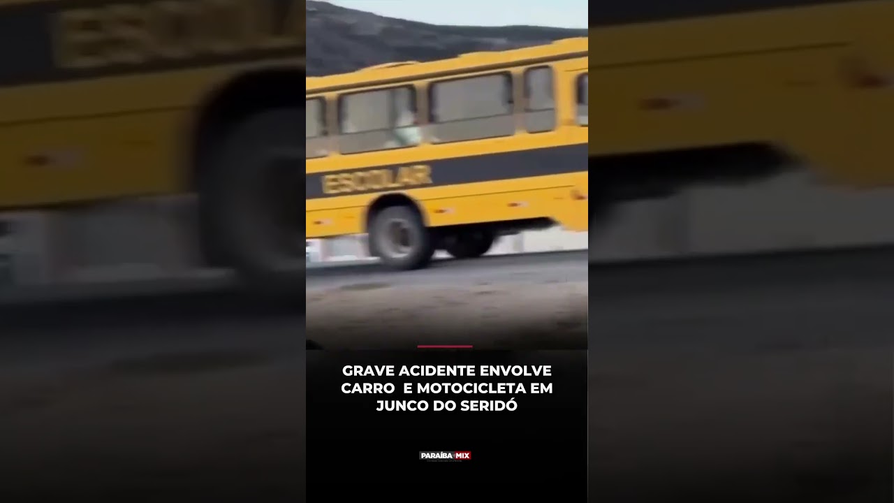 IGRAVE ACIDENTE ENVOLVE CARRO E MOTOCICLETA EM JUNCO DO SERIDÓ
