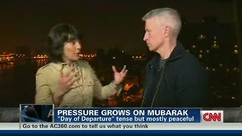 CNN Official Interview: Anderson Cooper speaks with Christiane Amanpour about President Mubarak