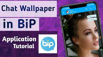 How to change Chat Wallpaper on BiP App tutorial in Hindi