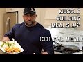 MUSCLE BUILDING MEALS - 1331 Calorie Dense Offseason Meal