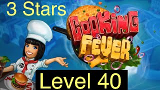 Cooking Fever: Hardest Level (Fast Food Court: 3 Stars on Level 40) - Complete walkthrough on iPad screenshot 3