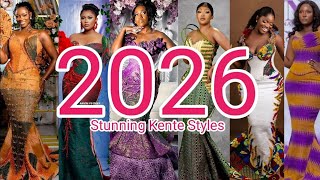 🔥🔥50  Creative Kente Styles// 2026 Stunning Kente Outfits | Corset Kente Styles | Straight Dresses.