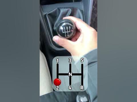 Manual car gear shifting tutorial #car #automobile #drivinglessons