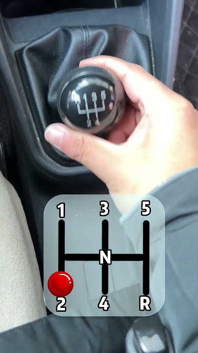 Manual car gear shifting tutorial #car #automobile #drivinglessons