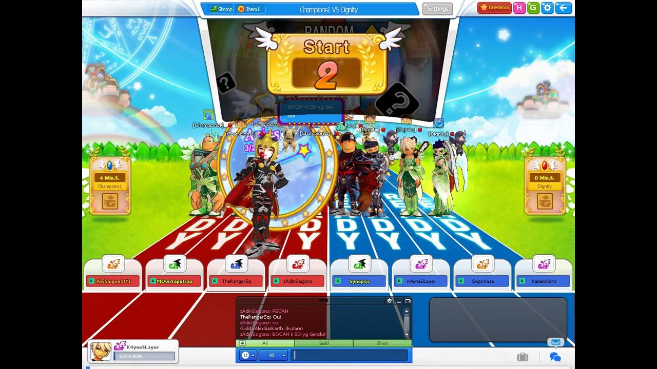 tales hero  Update New  Tales Hero War Battle Dignity VS Champions1