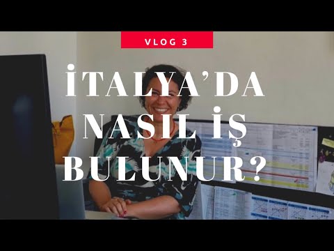 Video: İtalya'da Nasıl Iş Bulunur?