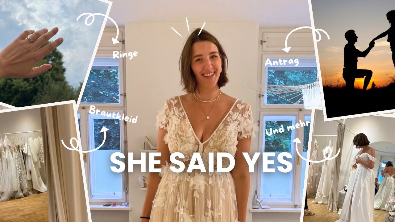Wir haben beschlossen zu heiraten - ein Hochzeitsvlog 🥰