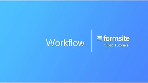 Workflow connects forms and passes results values