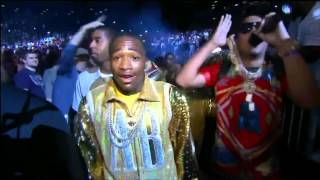 Adrien Broner ring entrance with French Montana [HD]