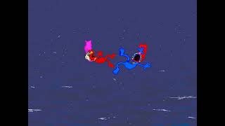Super Elmoand Super Grover Are Falling
