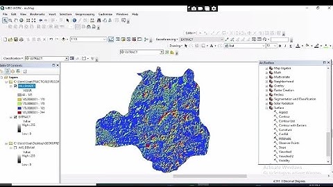 Hillshade Map in ArcGIS | Elevation & Terrain Visualization Tutorial