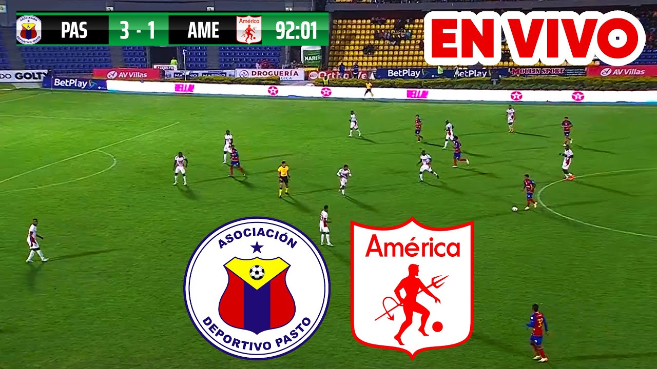 🔴 PASTO VS AMERICA NARRACIÓN EN VIVO / FECHA 17 LIGA BETPLAY DIMAYOR II ...