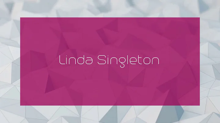 Linda Singleton - appearance