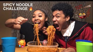 THE SPICY NOODLE CHALLENGE MUST WATCHHH