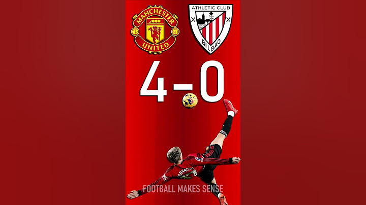 Man Utd vs Athletic Club : Europa League Score Predictor - hit pause or screenshot