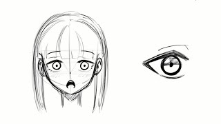 Why do my eyes looks so unatural? (Random Art learning session)