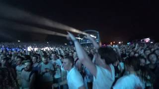 Kasabian- Re-Wired. Live in Moscow, Russia. Пикник Афиши. Fanzone video. 29.07.2017