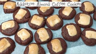 I baked an easy to make Addictive Almond coffee Cookies