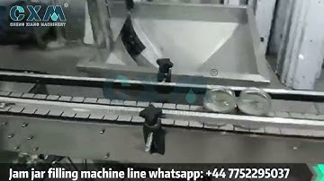 Automatic Jam Jar Filling Machine | High Speed Glass Bottle Filling and Capping Line