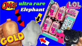 LOL Surprise Fuzzy Pets Makeover Series OPENING GOLD ULTRA RARE Bhaddie Monkey series 5 lol dolls