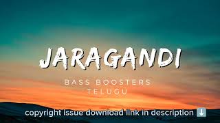 Jaragandi / GAME CHANGER/ BASS BOOSTED SONG/USE HEADPHONES 🎧
