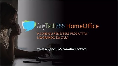 HomeOffice AnyTech365 Italian