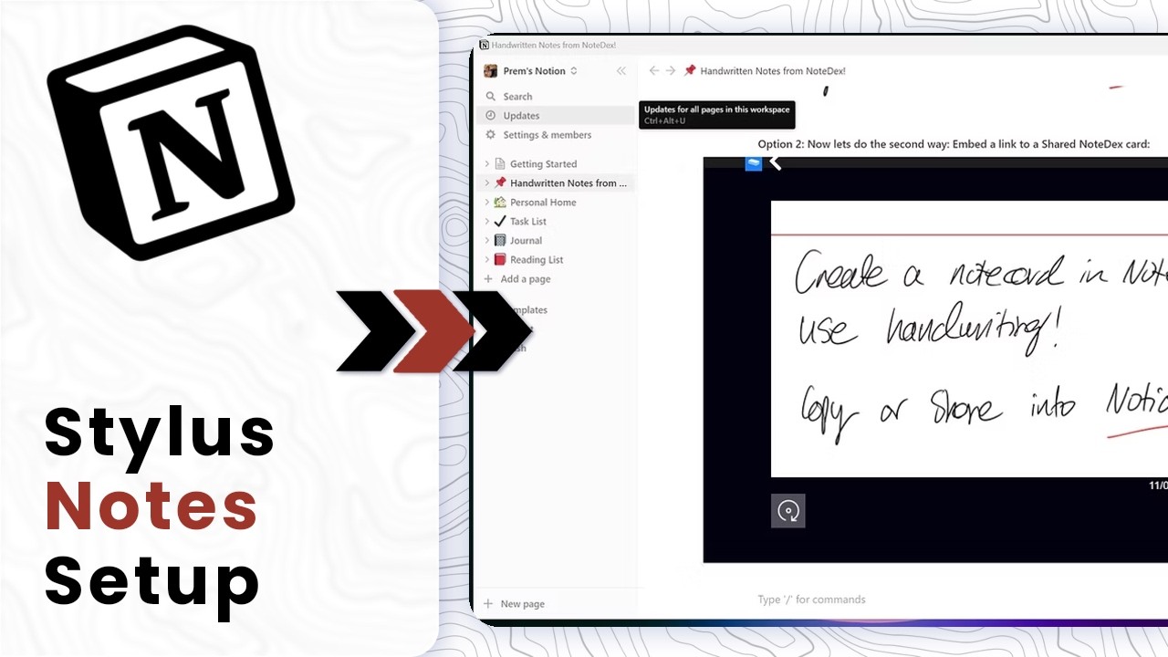 How to Add Stylus Writing to Notion (2026 Handwriting Config) - YouTube