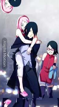 jedag jedug tiktok versi [sasuke , sakura dan sarada] (anime naruto)