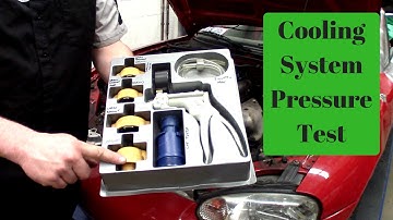 Cooling System Pressure Test