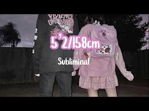 Become Permanently 5’2 (158cm) - Subliminal
