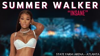 Summer Walker Performing Insane Live In Atlanta