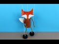 Easy craft: How to make a Fantastic Mr Fox puppet