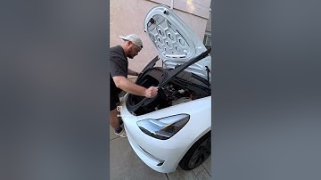 Tesla Model Y / 3 Power Frunk @Hansshow_Official video @hapathunder discount: HAPA