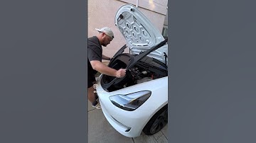 Tesla Model Y / 3 Power Frunk @Hansshow_Official video @hapathunder discount: HAPA