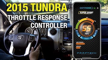 Shiftpower Throttle Response Controller for 2015-2021 TUNDRA Demonstration and Install!