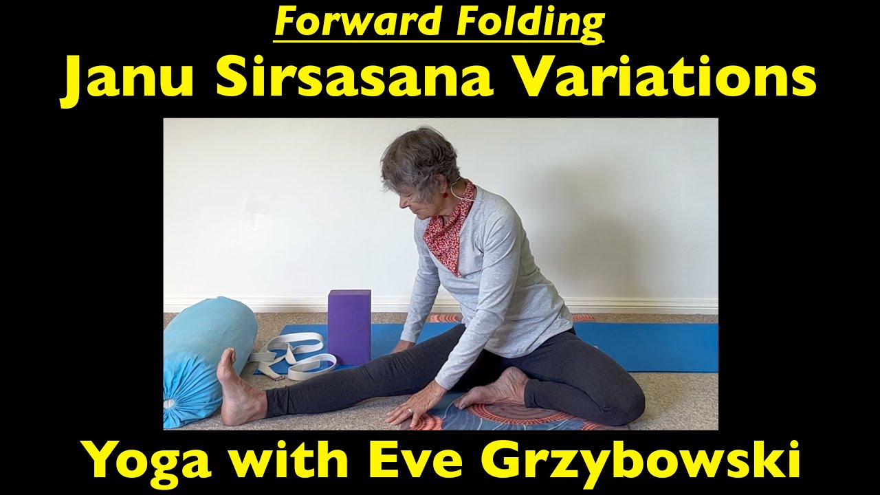 Forward Folding:  Janu Sirsasana Variations