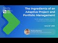 The Ingredients of an Adaptive Project &amp; Portfolio Management | PMI BG Chapter x Businessmap