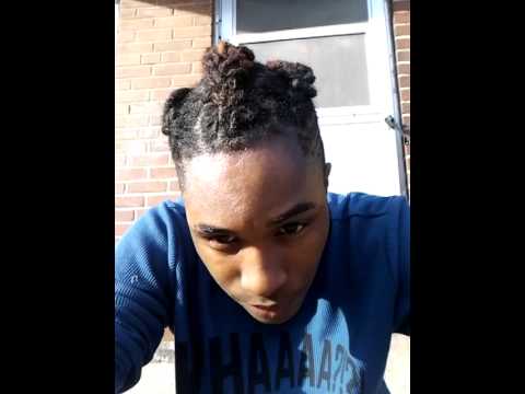 Dread Loc High Top Braid Up Date Youtube