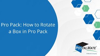 Pro Pack: How to Rotate a Box in Pro Pack