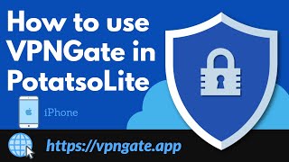 How to add VPNGate account in iPhone PotatsoLite screenshot 4