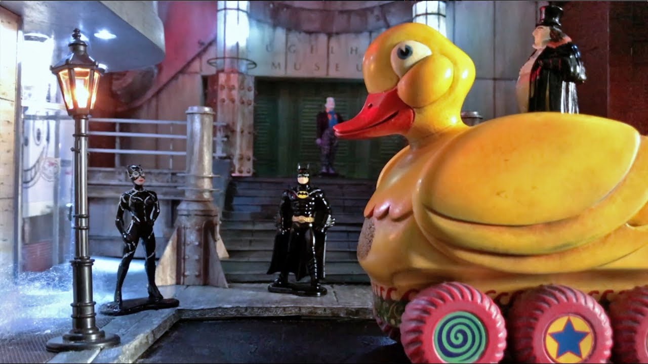 Batman Returns Duck Tank made of clay for Batman Diorama - YouTube