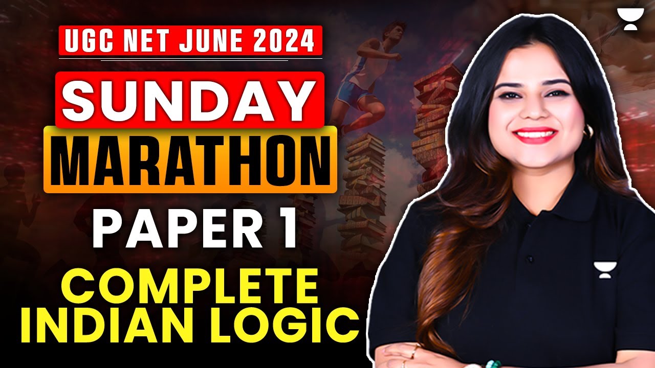 UGC NET June 2024 Paper 1 | Complete Indian Logic in One Class UGC NET ...