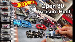 Apro 30 Hot Wheels Treasure Hunt 🔥 Unboxing + Test nella Galleria del Vento #TreasureHunt #Unboxing