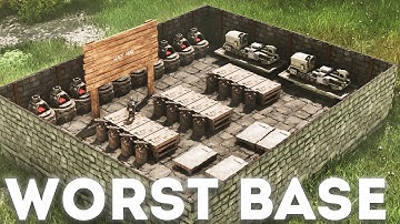 We Built The Worst Base Location In Ark PVP