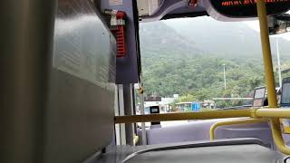 [上繁天橋特快]新巴590原速行車片段(往中環)